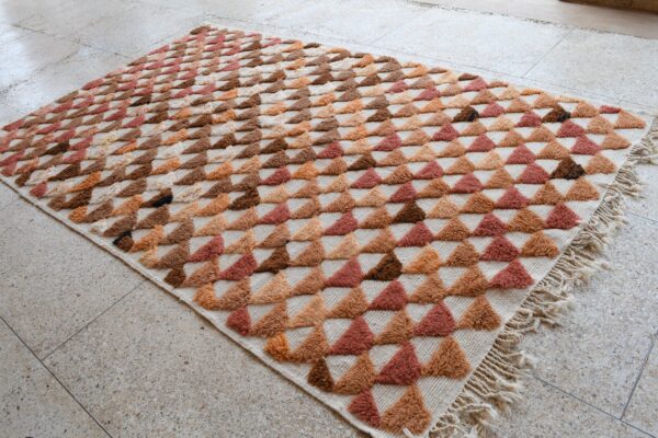 Modern Moroccan Rug: Authentic Artisanal Charm 303 cm x 197 cm / 9.696ft x 6.304 ft — изображение 3