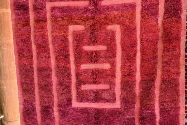 Authentic Beni Ourain Moroccan Rug | Premium Beni Ourain Design 321 cm x 201 cm / 10.272ft x 6.432 ft - Imagen 5