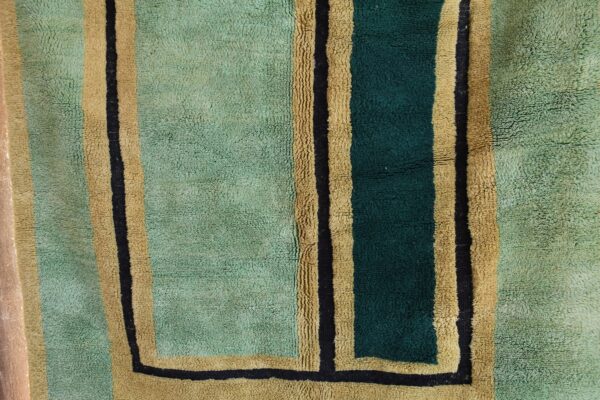 Modern Moroccan Rug: Handcrafted Berber Beauty 301 cm x 199 cm / 9.632ft x 6.368 ft - Imagen 5