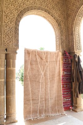 Modern Beni Ourain Rug: Authentic Moroccan Charm 260 cm x 163 cm / 8.32ft x 5.216 ft - Imagen 2