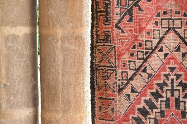 Vintage Rug: Authentic Moroccan Charm for Your Home 393 cm x 176 cm / 12.576ft x 5.632 ft - Image 6