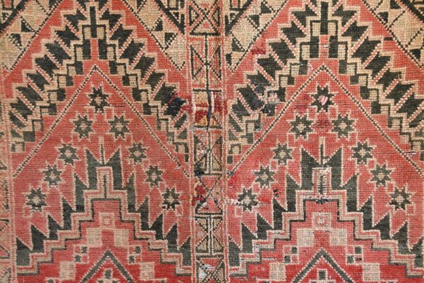 Vintage Rug: Authentic Moroccan Charm for Your Home 393 cm x 176 cm / 12.576ft x 5.632 ft - Image 5
