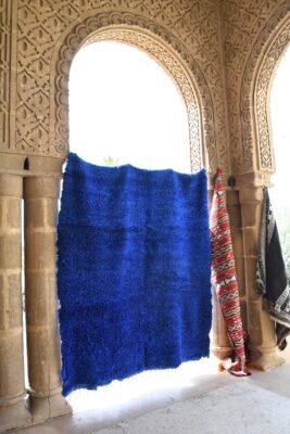 Exquisite Berber Rug: Handcrafted Moroccan Beauty 232 cm x 206 cm / 7.424ft x 6.592 ft – Image 2
