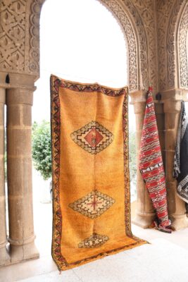 Berber Rug | Vintage Moroccan Rug | Handcrafted Boho Charm 296 cm x 145 cm / 9.472ft x 4.64 ft - Imagen 2