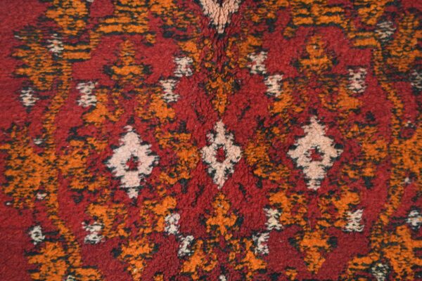Moroccan Rug Vintage: Authentic Moroccan Design, Berber Chic 213 cm x 118 cm / 6.816ft x 3.776 ft - 画像7