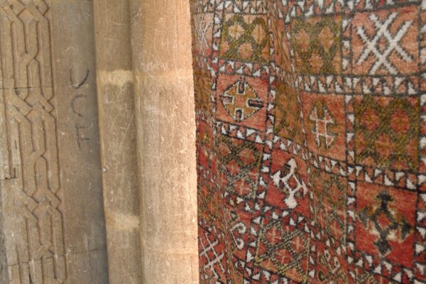 Handcrafted Zemmour rug: Embrace Moroccan Vintage Charm 250 cm x 154 cm / 8ft x 4.928 ft – Bild 5