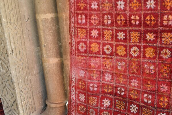 Berber Rug: Handcrafted Moroccan Vintage Masterpiece 324 cm x 198 cm / 10.368ft x 6.336 ft – Bild 6