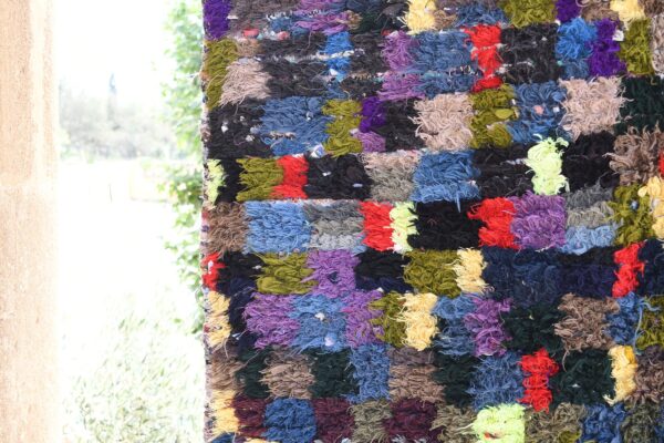 Moroccan Rug | Vintage Boho Moroccan Design 260 cm x 142 cm / 8.32ft x 4.544 ft - Image 7
