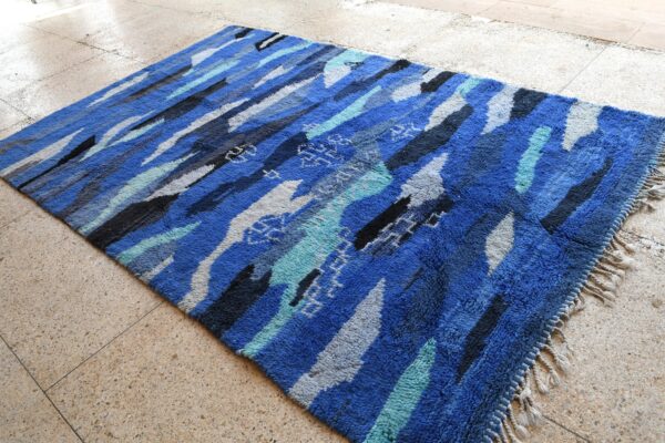 Modern beni ourain: Elevate Your Space with Moroccan Luxury 300 cm x 197 cm / 9.6ft x 6.304 ft – Image 3