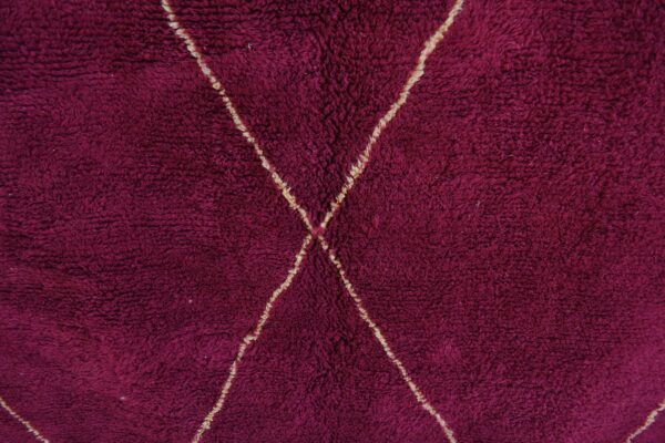 Modern beni ourain Rug: Authentic Moroccan Style 252 cm x 176 cm / 8.064ft x 5.632 ft - Imagen 7