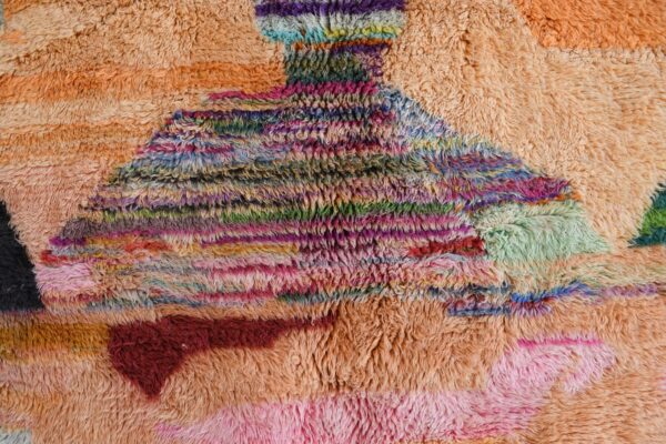 ⁦Modern Moroccan Rug: Authenticity and Style 288 cm x 206 cm / 9.216ft x 6.592 ft⁩ - الصورة ⁦7⁩
