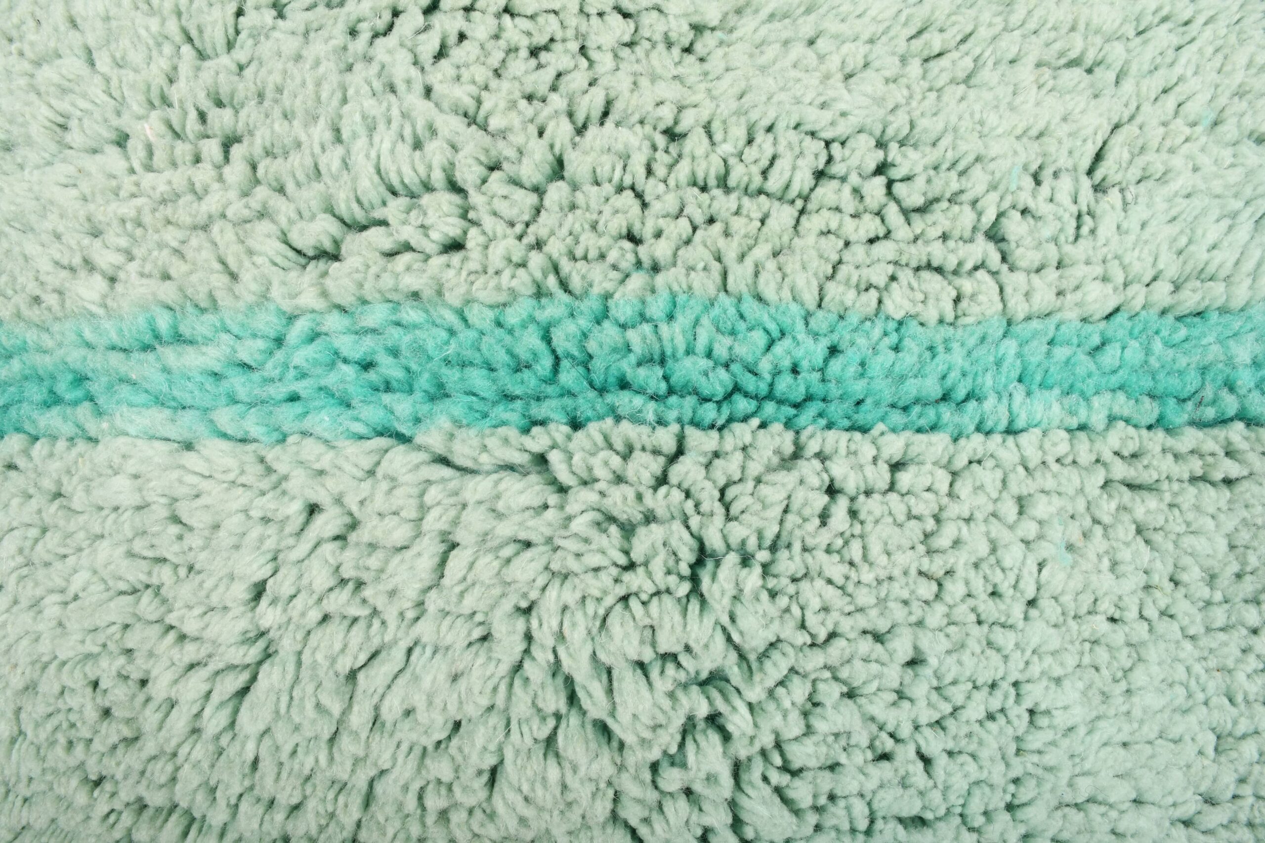 Moroccan Rug Handmade Wool 6x8 - Neutral Mint Teal Modern Boho Area Rug for Living Room Bedroom - Mrirt - الصورة 9