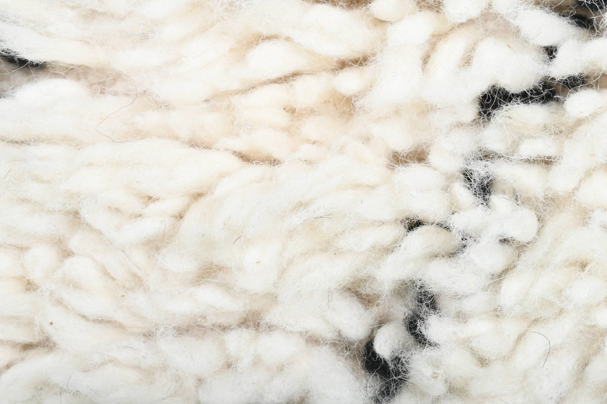 Moroccan Rug Handmade Wool 2x4 - Ivory Black Minimalist Boho Area Rug for Bedroom Entryway Beni Ourain - Imagen 8