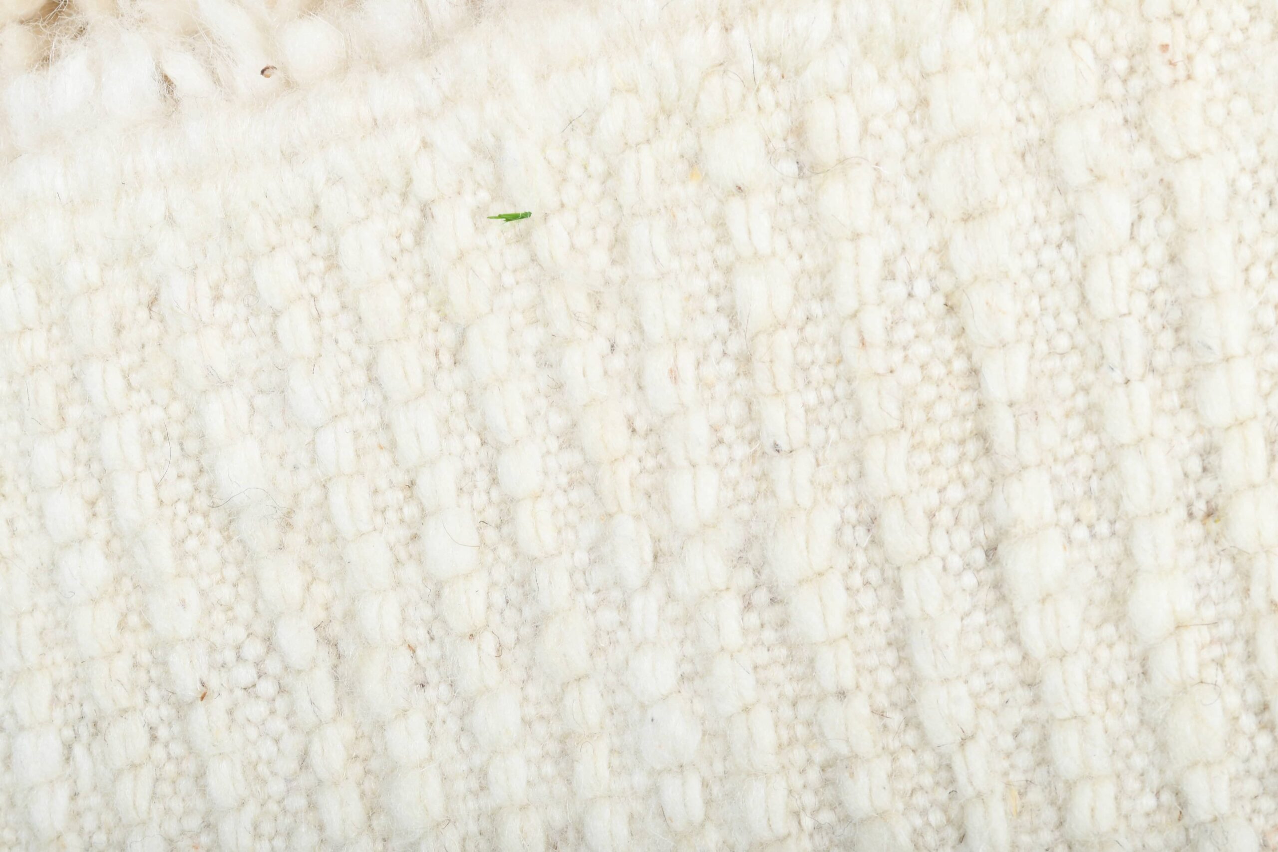 Moroccan Rug Handmade Wool 2x4 - Ivory Black Minimalist Boho Area Rug for Bedroom Entryway Beni Ourain - Imagen 11