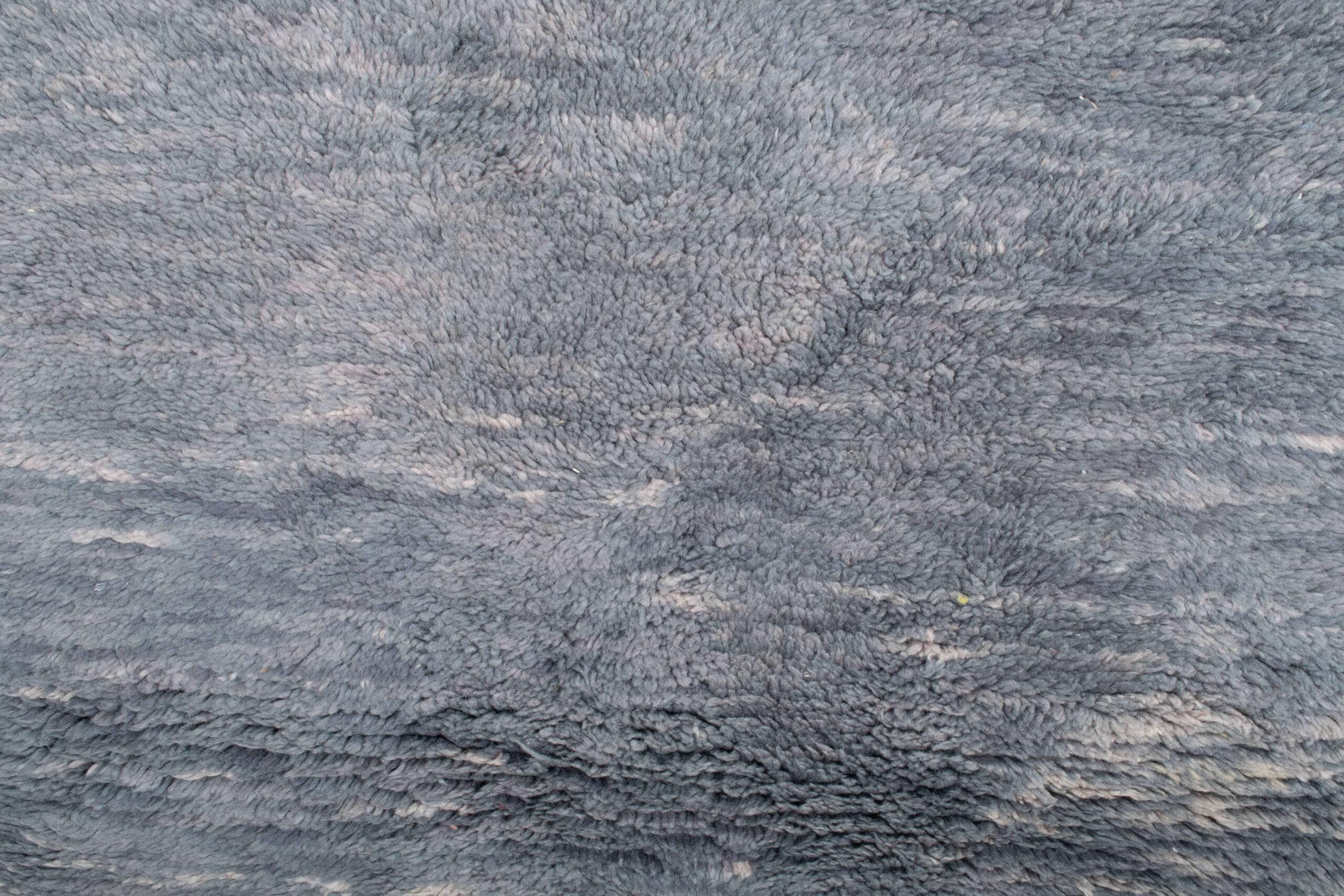 Moroccan Rug Handmade Wool 3x5 - Blue Gray Neutral Modern Boho Area Rug for Living Room Bedroom Mrirt - الصورة 6