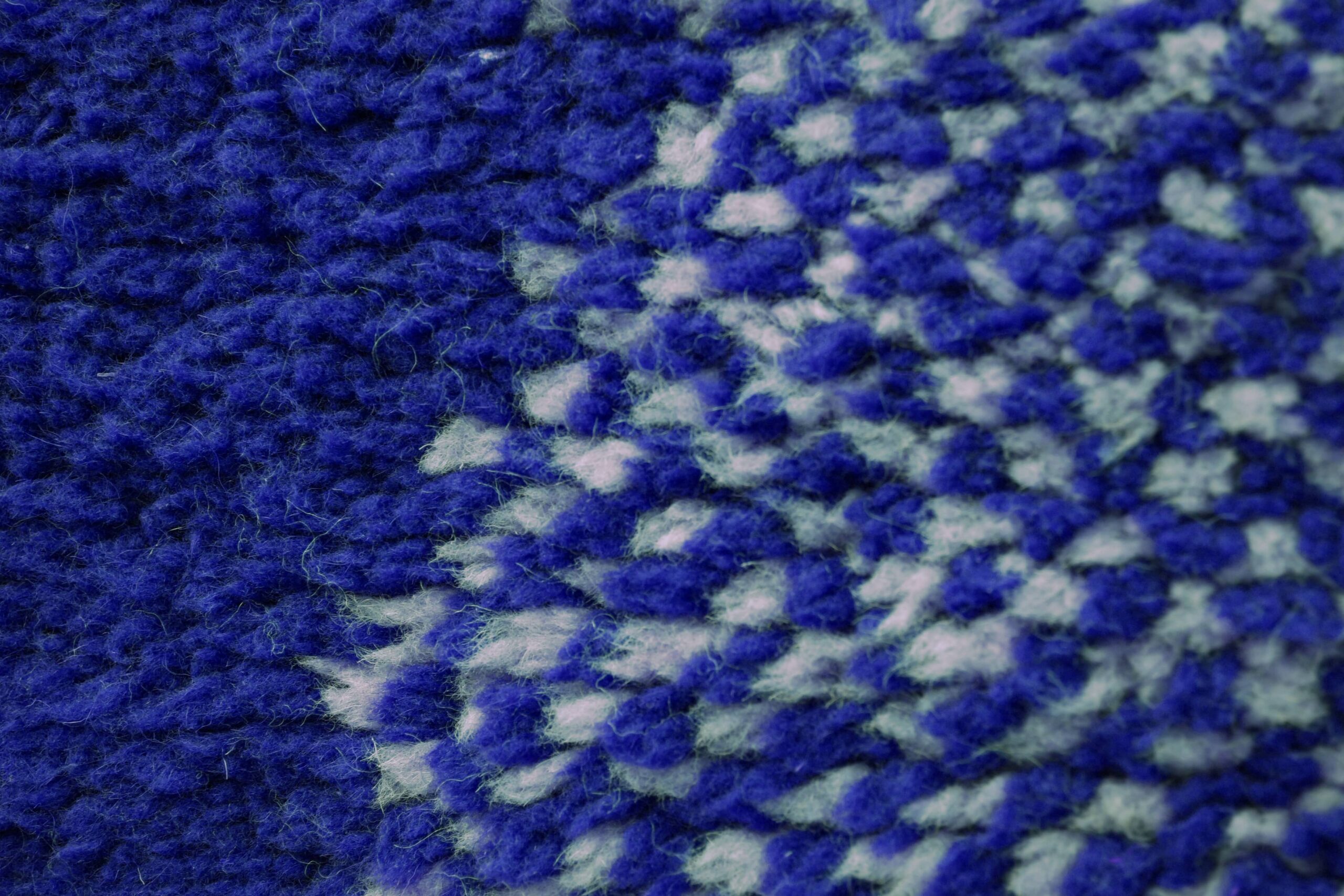 Moroccan Rug Handmade Wool 7x10 - Blue Neutral Modern Area Rug for Living Room, Minimalist Boho Decor - Beni Ourain - الصورة 8