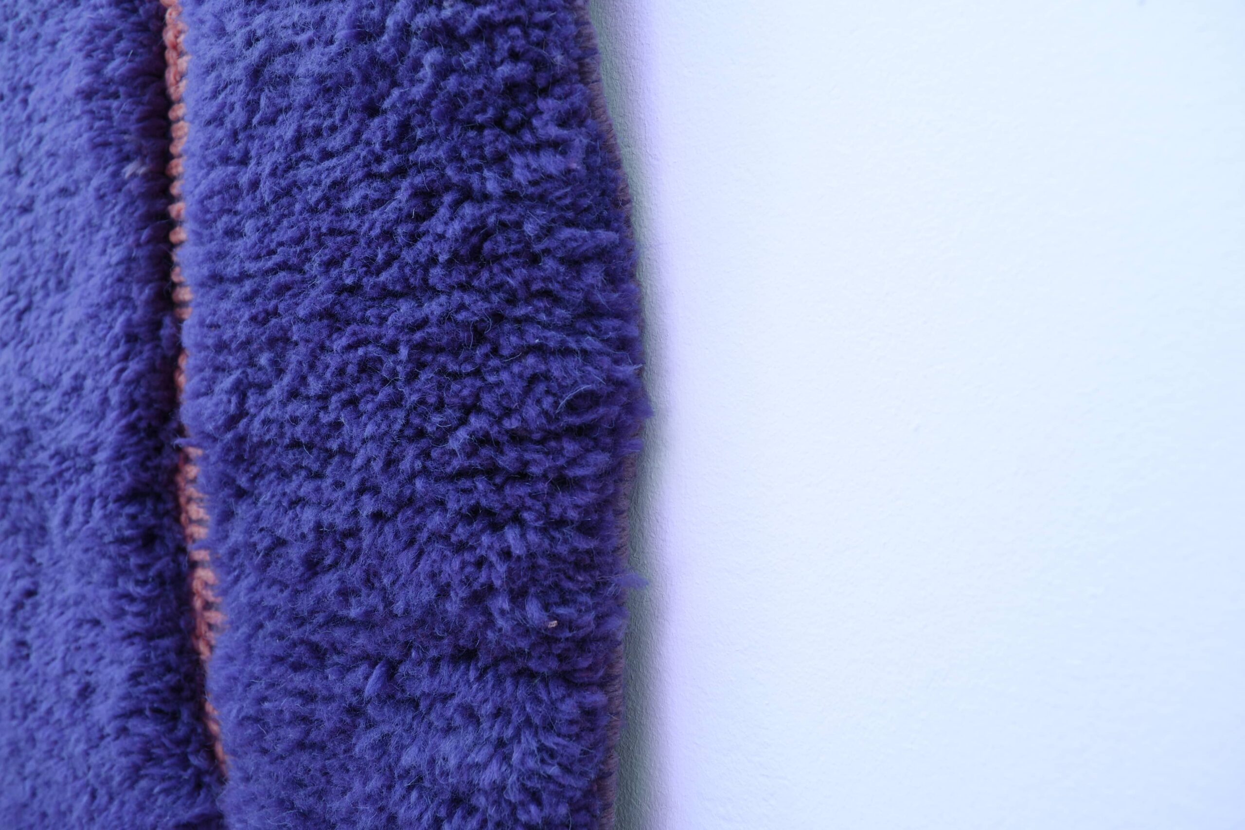 Moroccan Rug Handmade Wool 7x10 - Navy Blue Modern Boho Area Rug for Living Room Bedroom - Mrirt Berber - 画像6