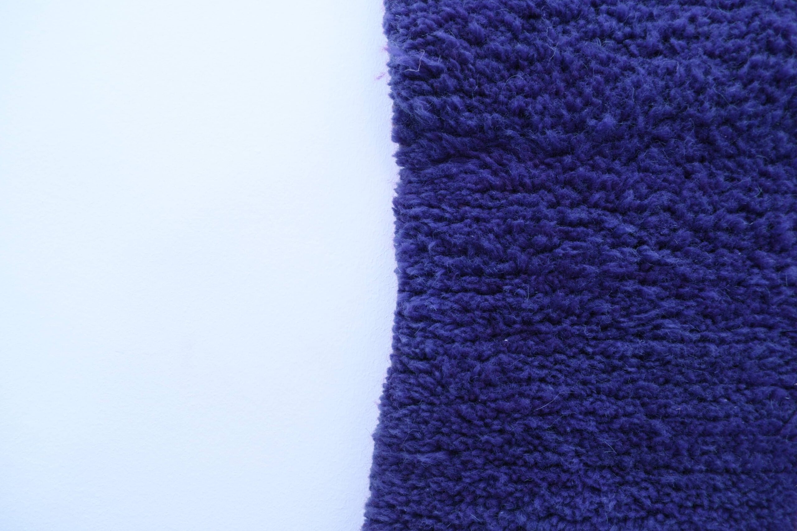 Moroccan Rug Handmade Wool 7x10 - Navy Blue Modern Boho Area Rug for Living Room Bedroom - Mrirt Berber - 画像8