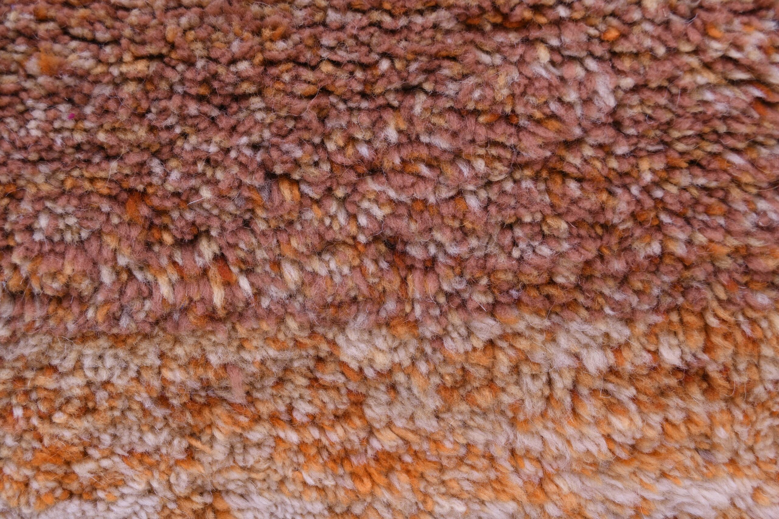 Moroccan Rug Handmade Wool 7x10 - Neutral Brown Tan Modern Boho Area Rug for Living Room Bedroom - Mrirt - 画像6