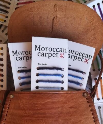 Yarn Sample Pack For Moroccan rug - Explore Textures and Colors for Your Next Project