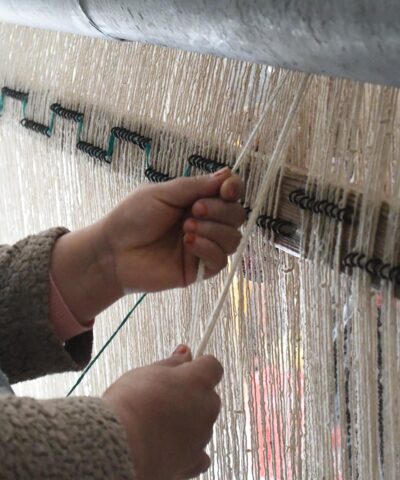 Moroccan Rug Handmade Wool Custom Size - Neutral Ivory Minimalist Boho Area Rug for Living Room Bedroom